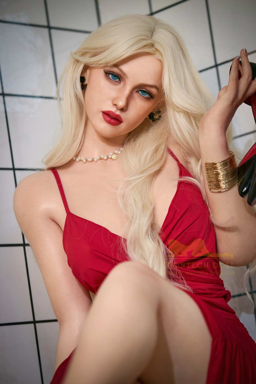 164cm (5ft3") Blonde Bombshell Sex Doll - Molly