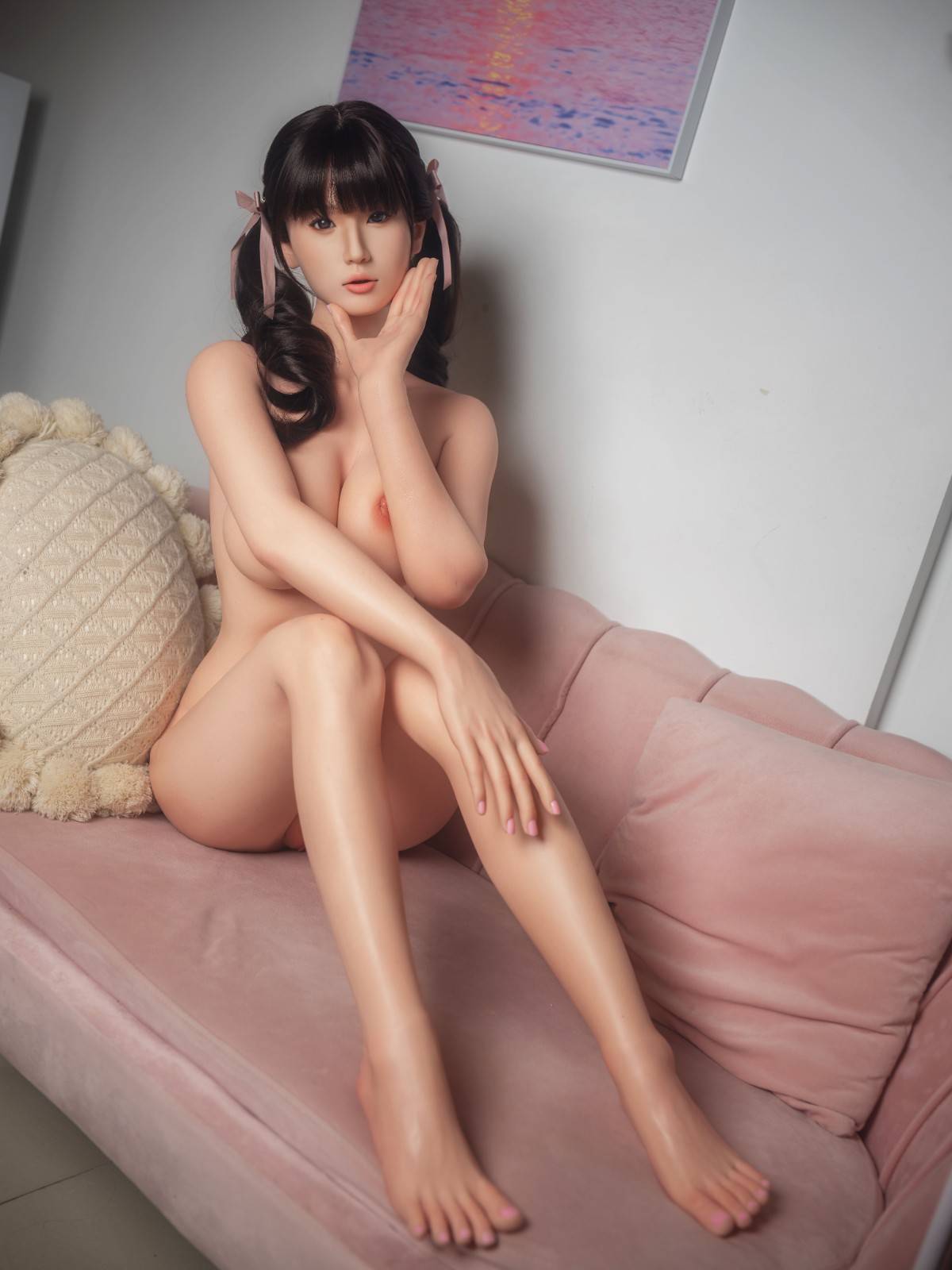 158cm (5ft1") Asiatic Silicone Sex Love Doll ROS Head - D-Cup – Esther