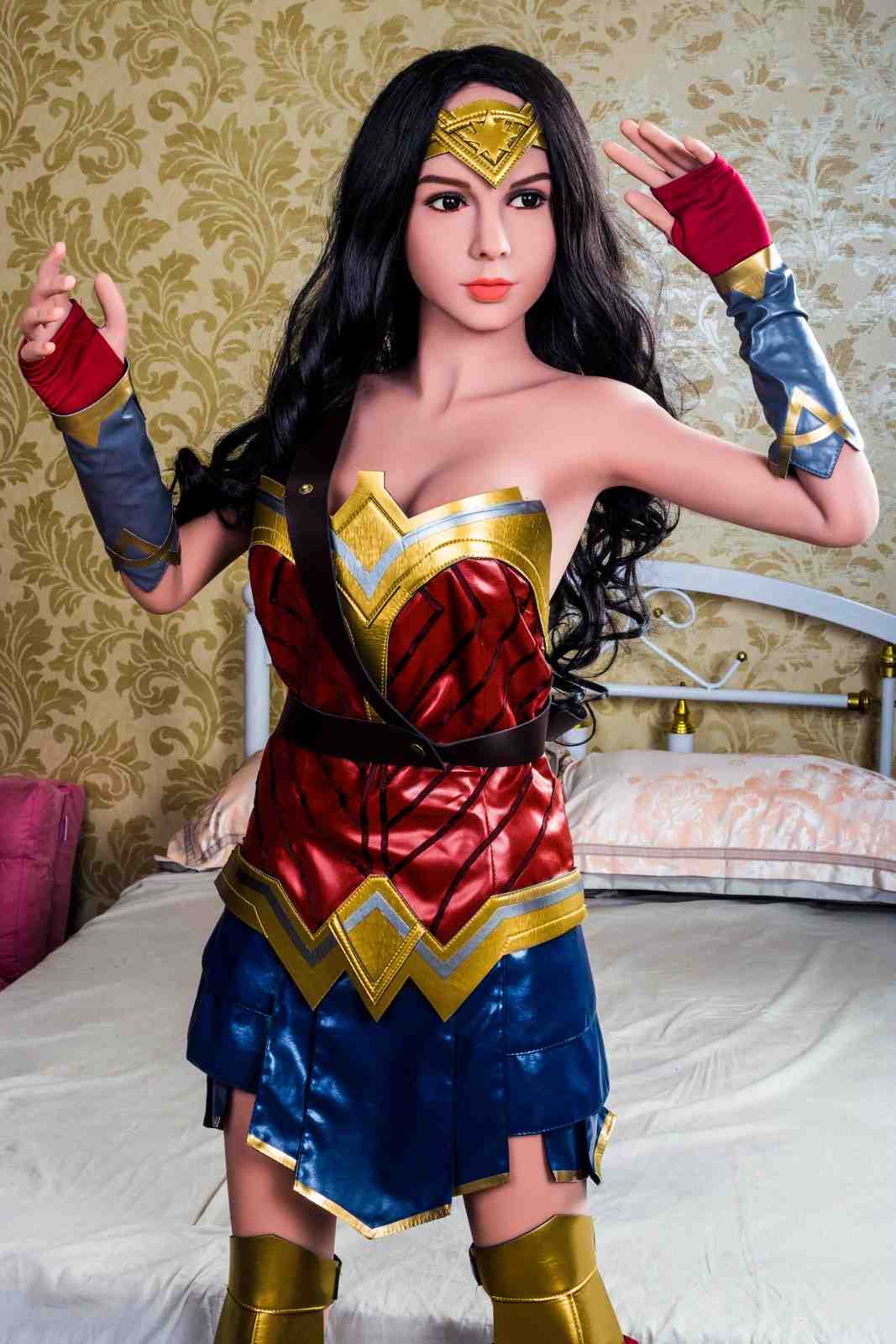 165cm (5ft5')  Sexy Real Sex Doll Wonder Woman - D-Cup - Head#74
