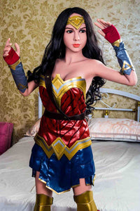 165cm (5ft5')  Sexy Real Sex Doll Wonder Woman - D-Cup - Head#74