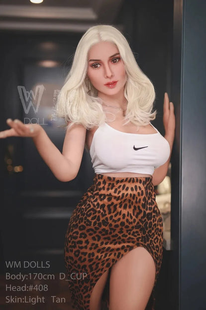 170cm (5ft7') D-Cup Sexy Live Steamer Sex Doll - Head#408