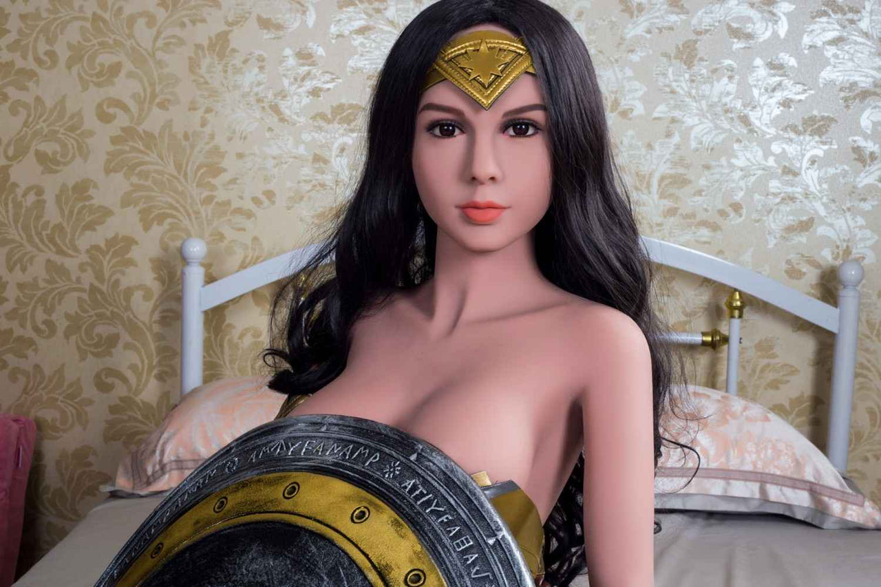 165cm (5ft5')  Sexy Real Sex Doll Wonder Woman - D-Cup - Head#74