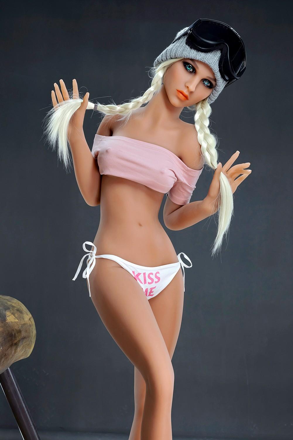 156cm (5'2") Small Titties Punk Girl in Tan Skin Sex Doll - In Stock | Europe Only