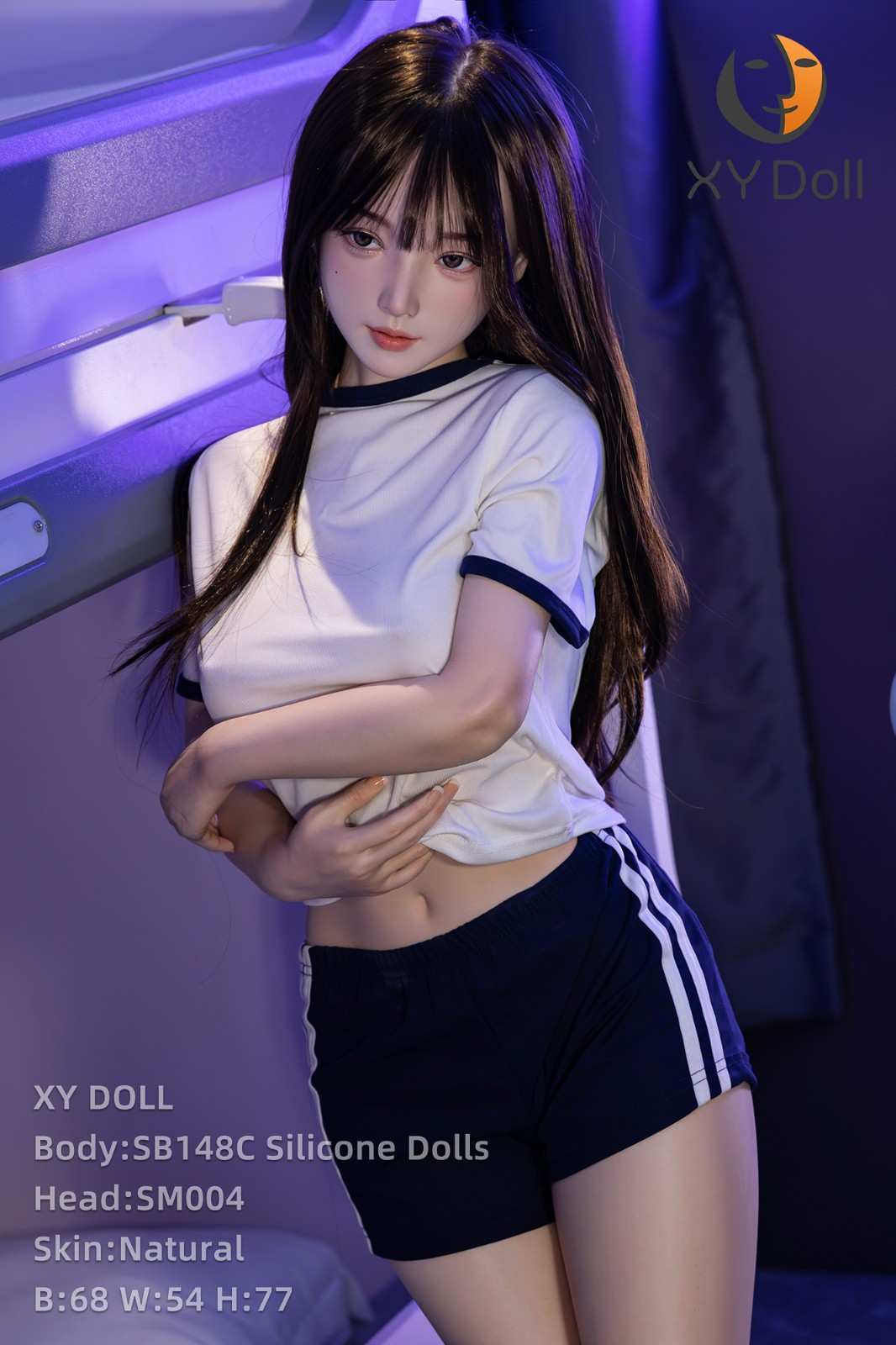 148cm (4ft8") Tiny Girl Silicone Sex Love Doll - C-Cup