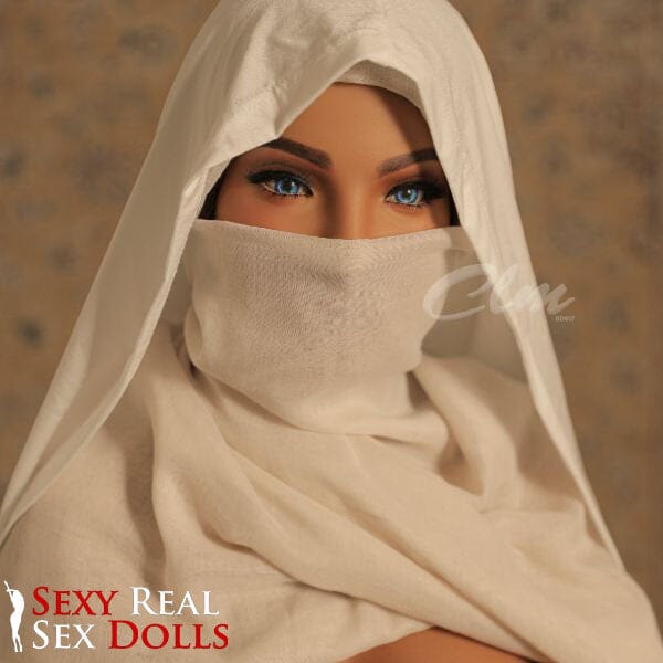 CLM 159cm (5ft2') Ultra Series Silicone Chubby Doll with Beautiful Eyes - Bashirah