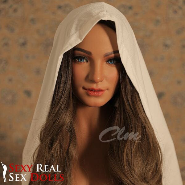 CLM 159cm (5ft2') Ultra Series Silicone Chubby Doll with Beautiful Eyes - Bashirah