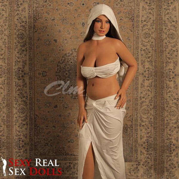 CLM 159cm (5ft2') Ultra Series Silicone Chubby Doll with Beautiful Eyes - Bashirah