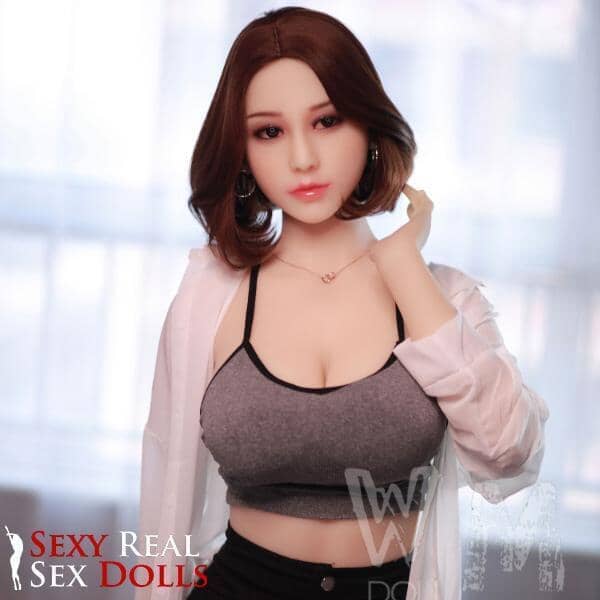 161cm (5ft3') Curvy Asian Sex Doll with Big Boobs - Carolina, WM Dolls, , Sexy Real Sex Dolls