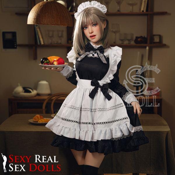 SE Dolls 161cm (5ft3') E-Cup Sexy Maid Silicone Sex Doll - Sexpuppe