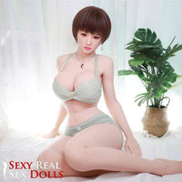 JY 161cm (5ft3') TPE Body with Silicone Head Camel Toe Doll Model - Sayako