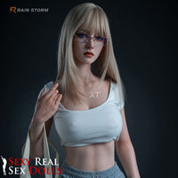 XT Dolls 163cm (5ft 3') F-Cup Slutty Blonde Silicone Sex Doll - Aurelia