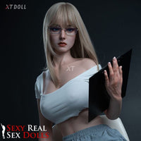 XT Dolls 163cm (5ft 3') F-Cup Slutty Blonde Silicone Sex Doll - Aurelia