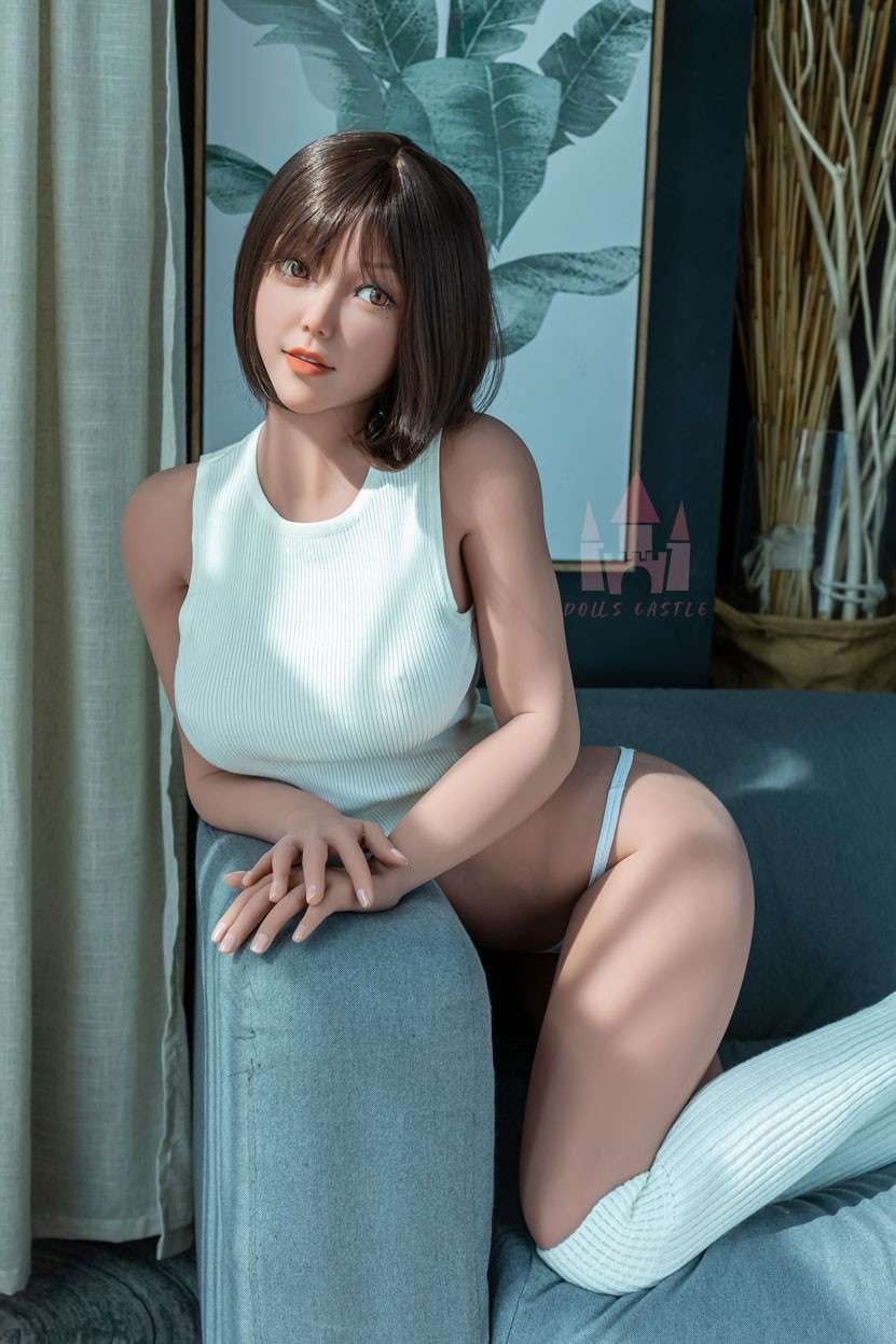 163cm (5ft7") Short Hair Asian Girl TPE Sex Doll with Fixed Vagina- E-Cup - In Stock | EU Only