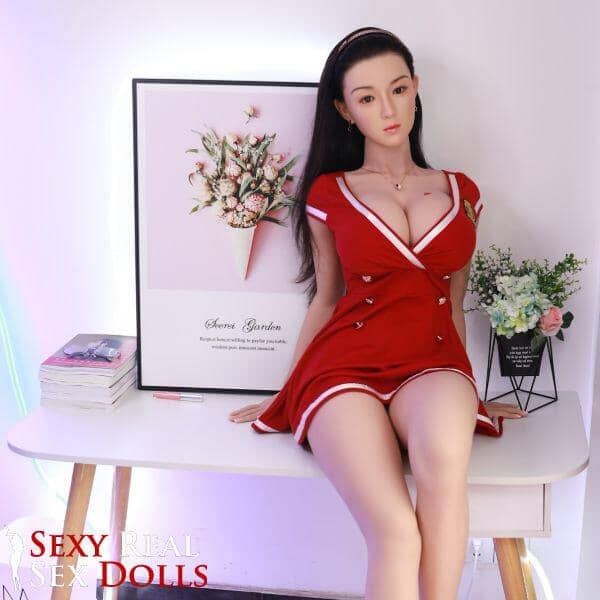JY 164cm (5ft4') Glamorous Girl with Big Boobs TPE Body and Silicone Head - Hisako