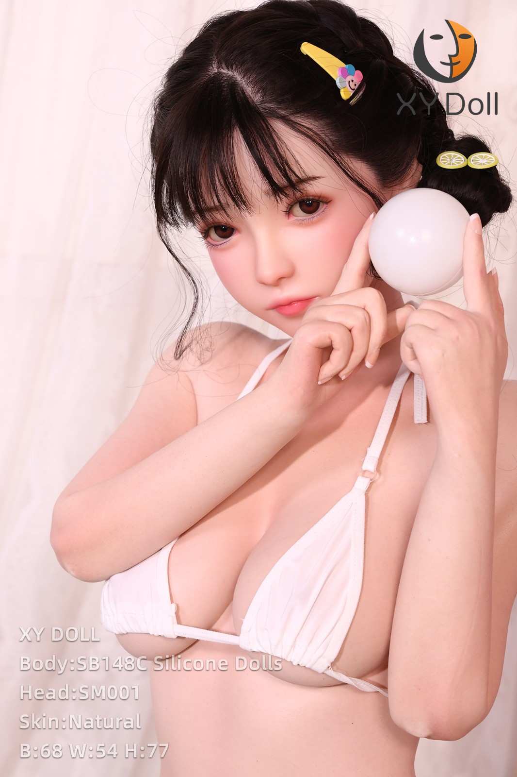 148cm (4ft8") Japanese Silicone Sex Love Doll - C-Cup