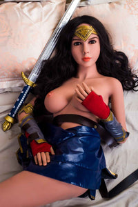 165cm (5ft5')  Sexy Real Sex Doll Wonder Woman - D-Cup - Head#74