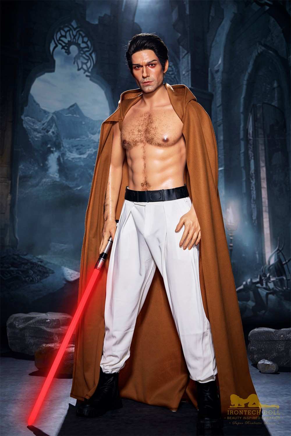 170cm (5ft5') Dark Warrior Fantasy Male Silicone Sex Doll - Thomas