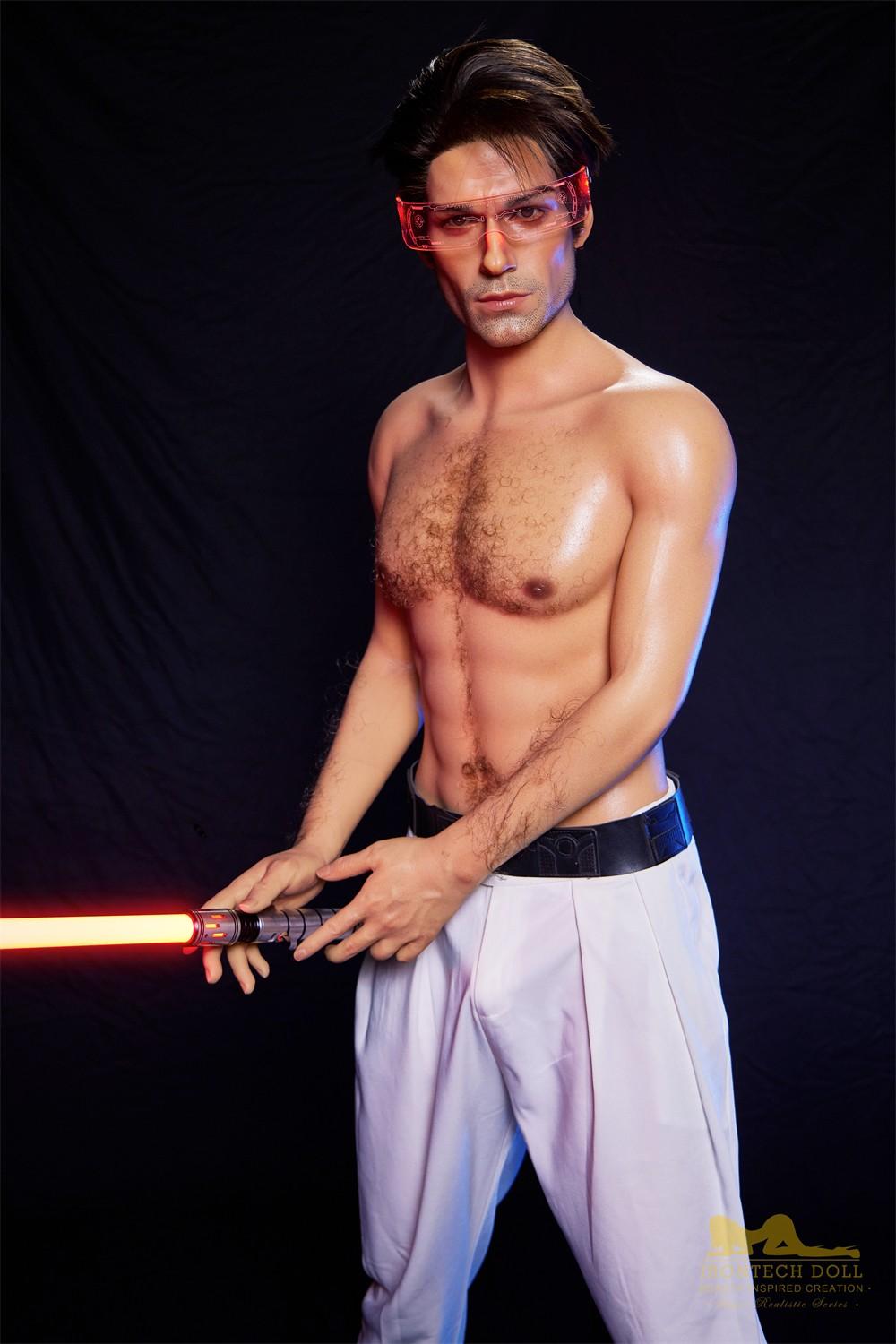 170cm (5ft5') Dark Warrior Fantasy Male Silicone Sex Doll - Thomas