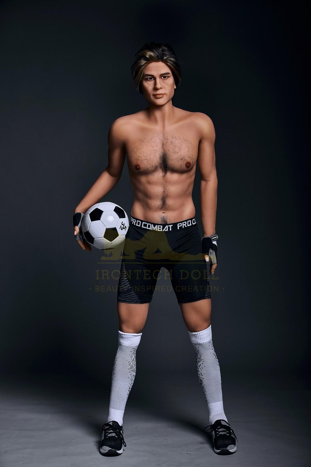 175cm (5ft9') Sexy Soccer Super Star Hottie Male Sex Doll - Seymour