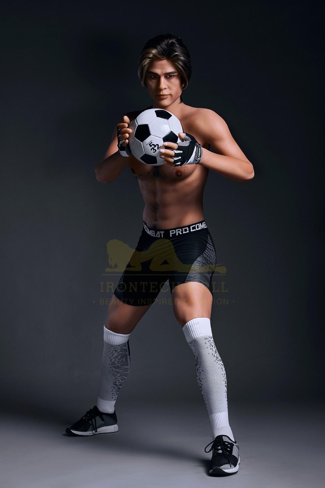 175cm (5ft9') Sexy Soccer Super Star Hottie Male Sex Doll - Seymour