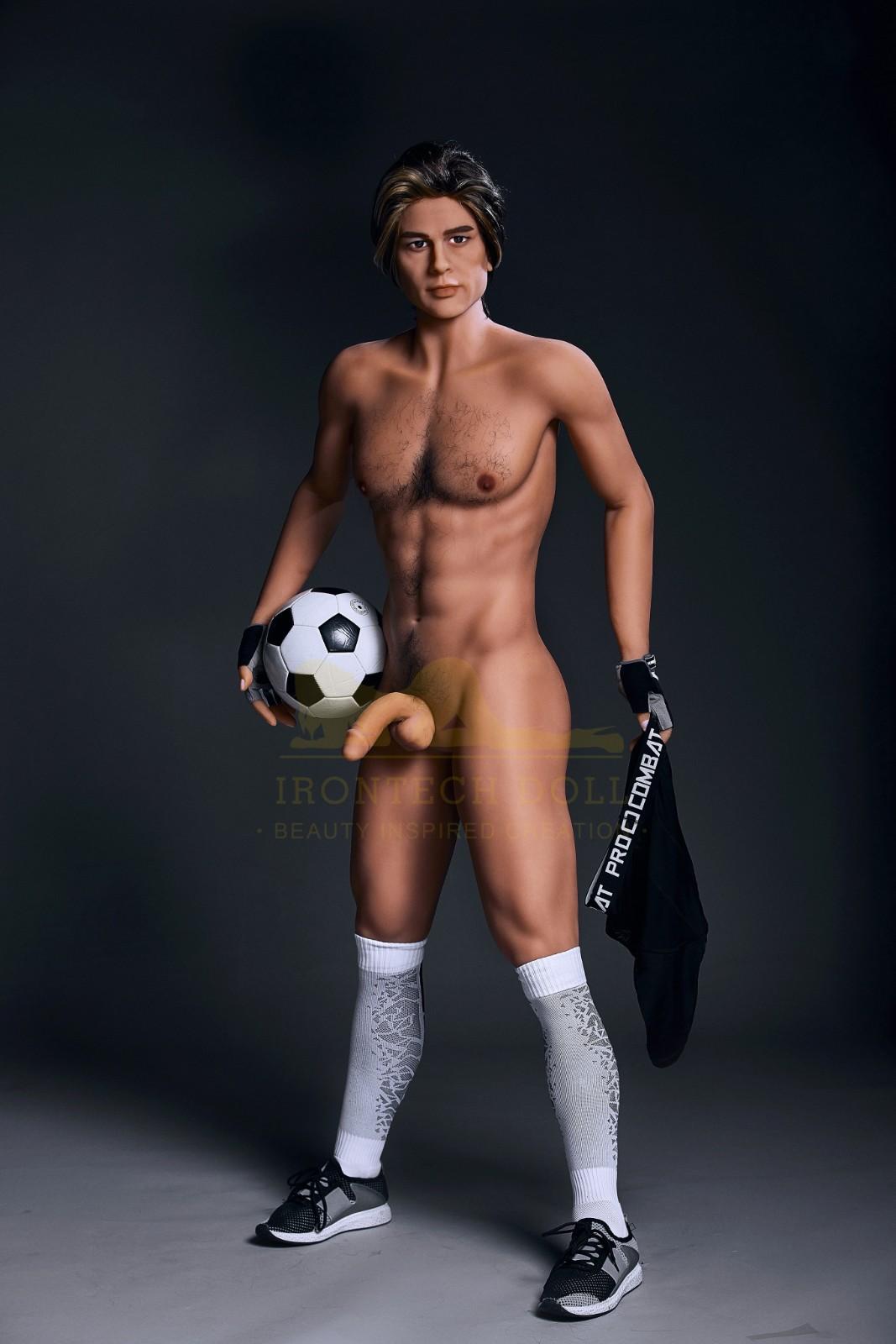 175cm (5ft9') Sexy Soccer Super Star Hottie Male Sex Doll - Seymour