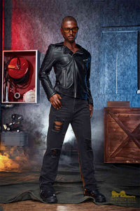 170cm (5ft5') Realistic & Black Silicone Male Sex Doll - Kevin