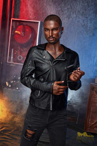 170cm (5ft5') Realistic & Black Silicone Male Sex Doll - Kevin