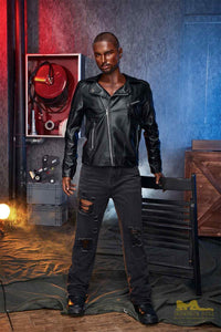 170cm (5ft5') Realistic & Black Silicone Male Sex Doll - Kevin