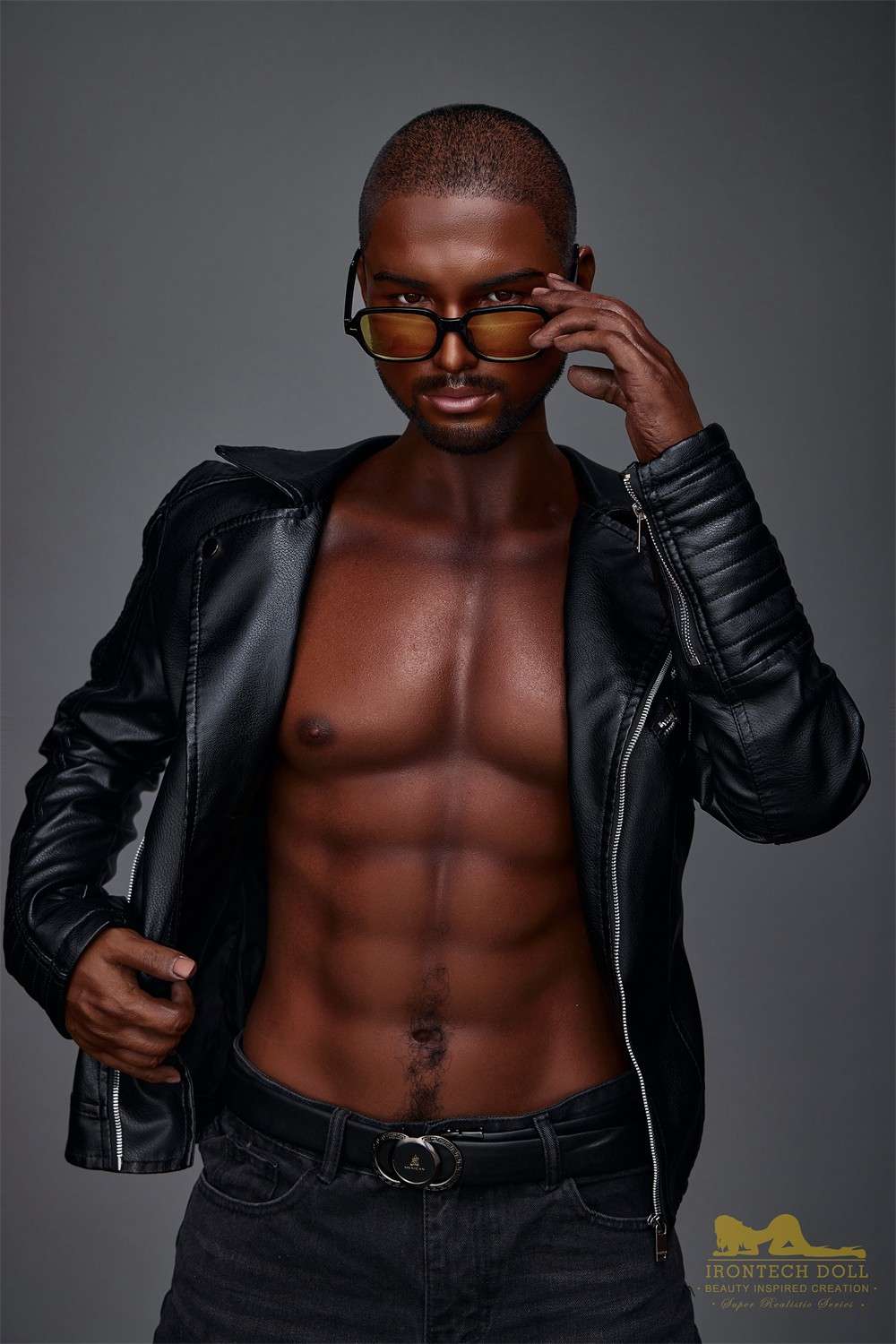 170cm (5ft5') Realistic & Black Silicone Male Sex Doll - Kevin