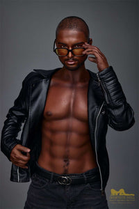 170cm (5ft5') Realistic & Black Silicone Male Sex Doll - Kevin