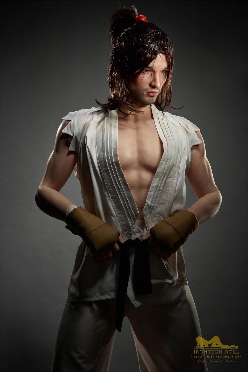 176cm (5ft7") Strong, Muscular & Full Size Silicone Male Sex Doll - Kevin