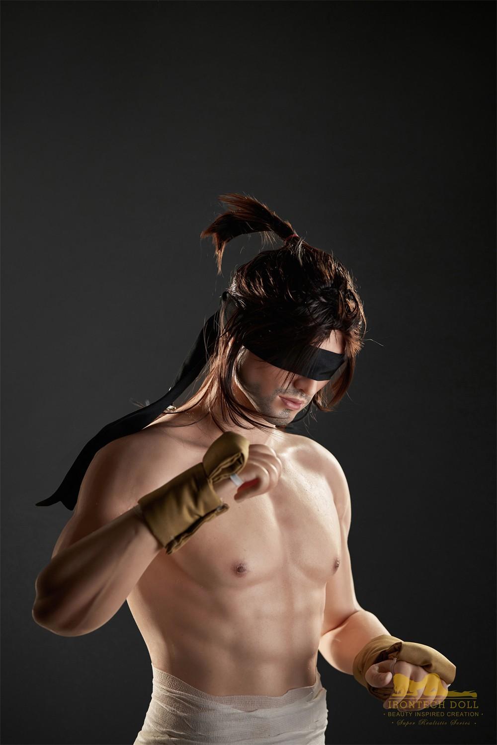 176cm (5ft7") Strong, Muscular & Full Size Silicone Male Sex Doll - Kevin