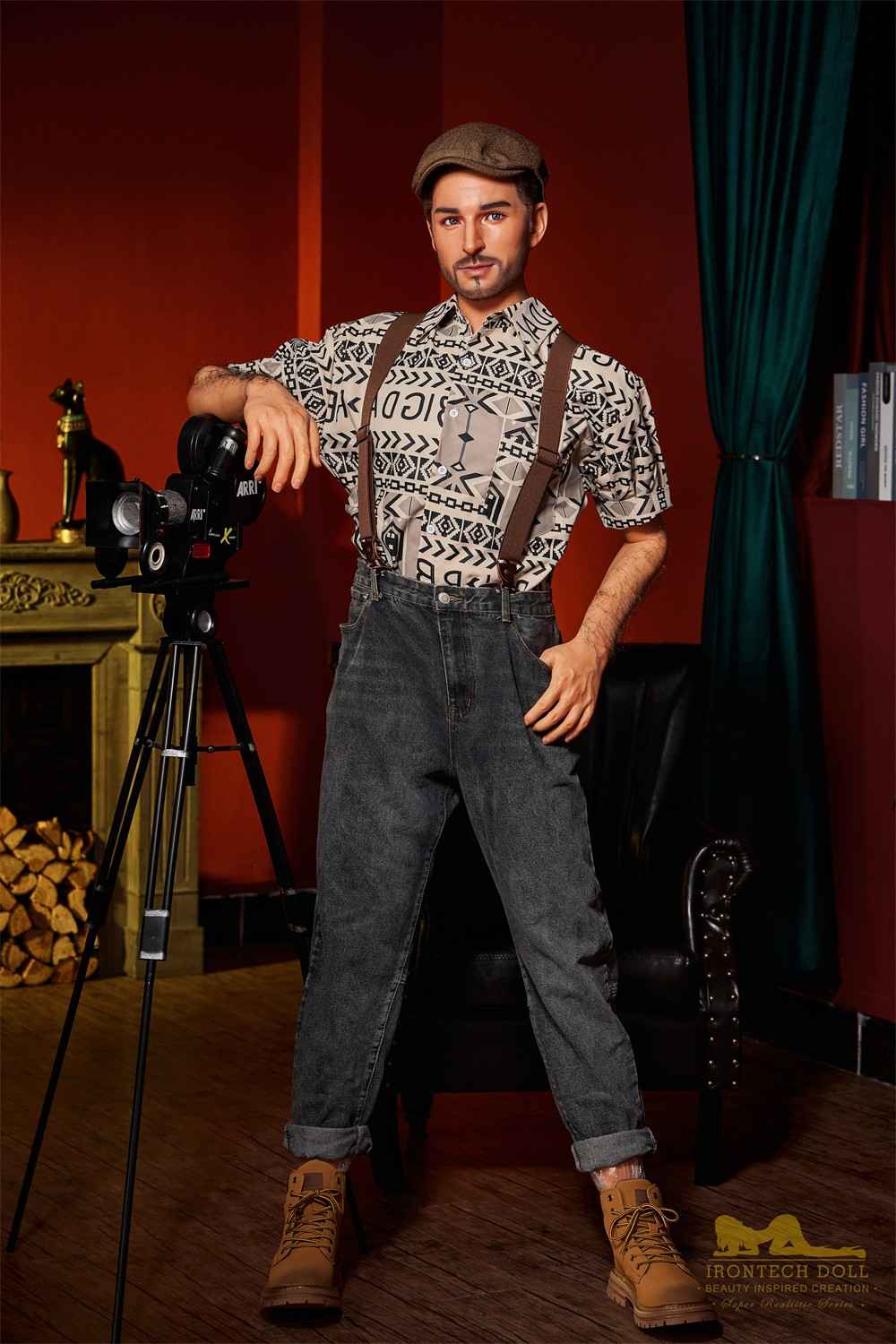 170cm (5ft5') Sophisticated Gentleman with Muscular Build Male Sex Doll - George