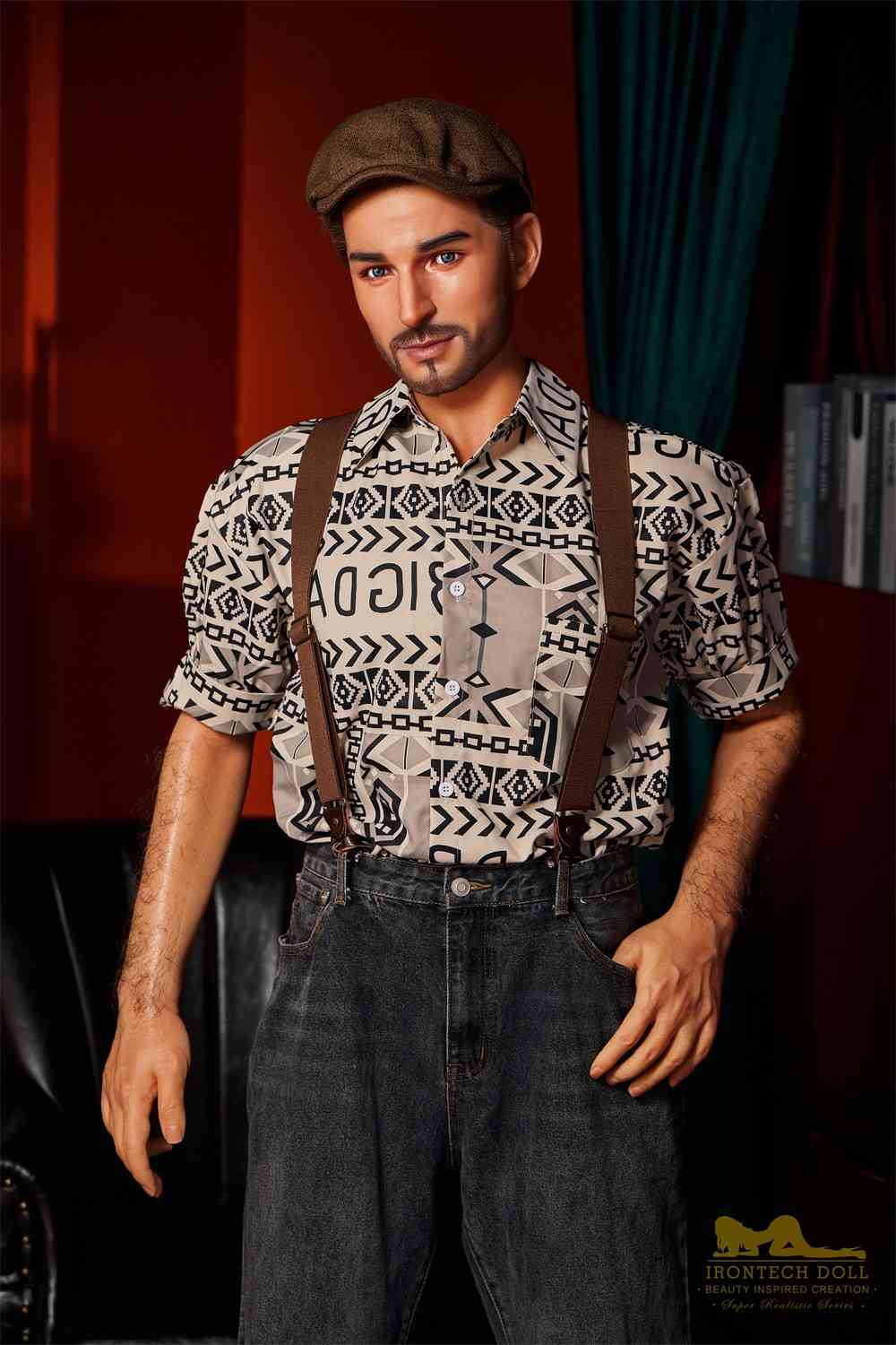 170cm (5ft5') Sophisticated Gentleman with Muscular Build Male Sex Doll - George