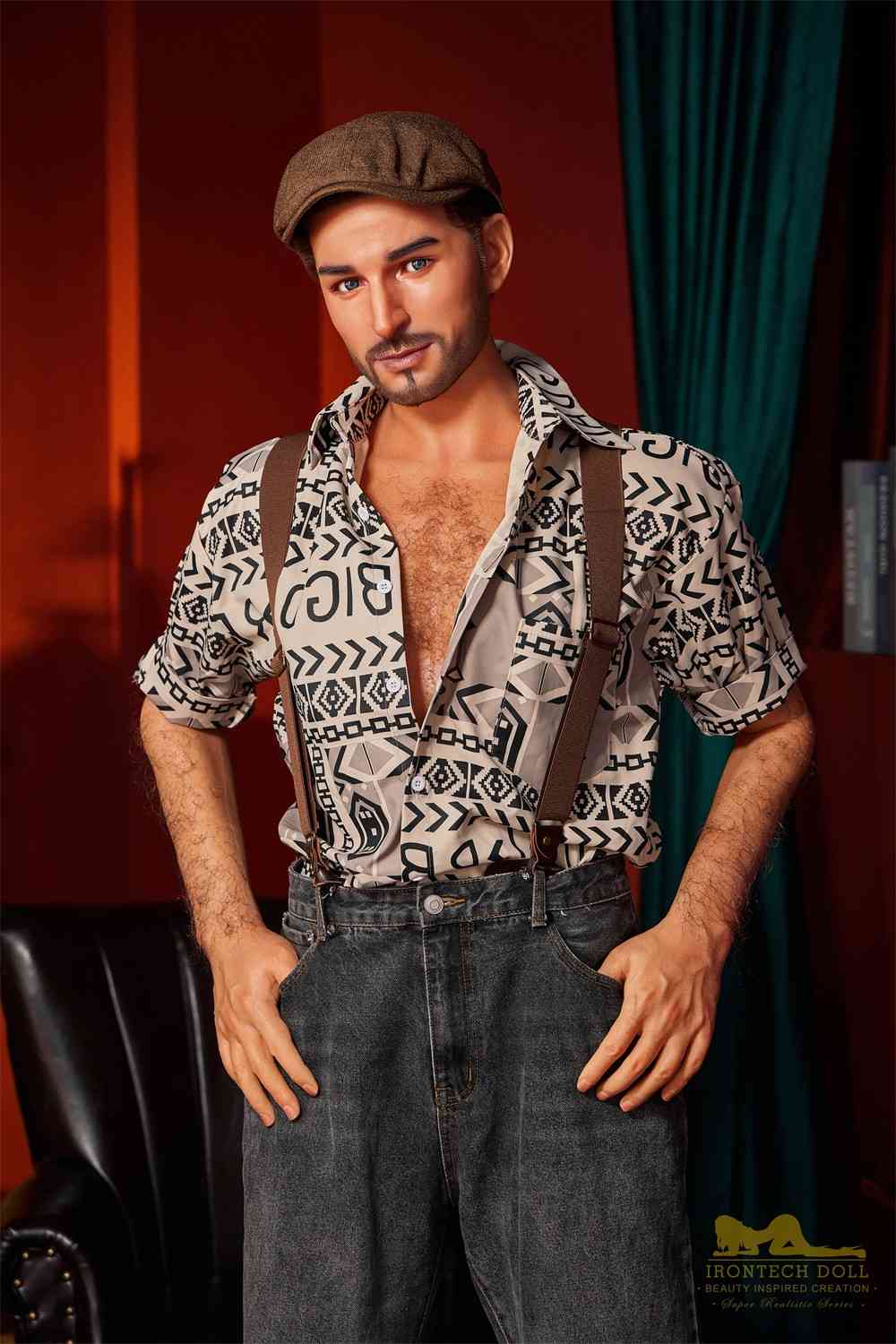 170cm (5ft5') Sophisticated Gentleman with Muscular Build Male Sex Doll - George