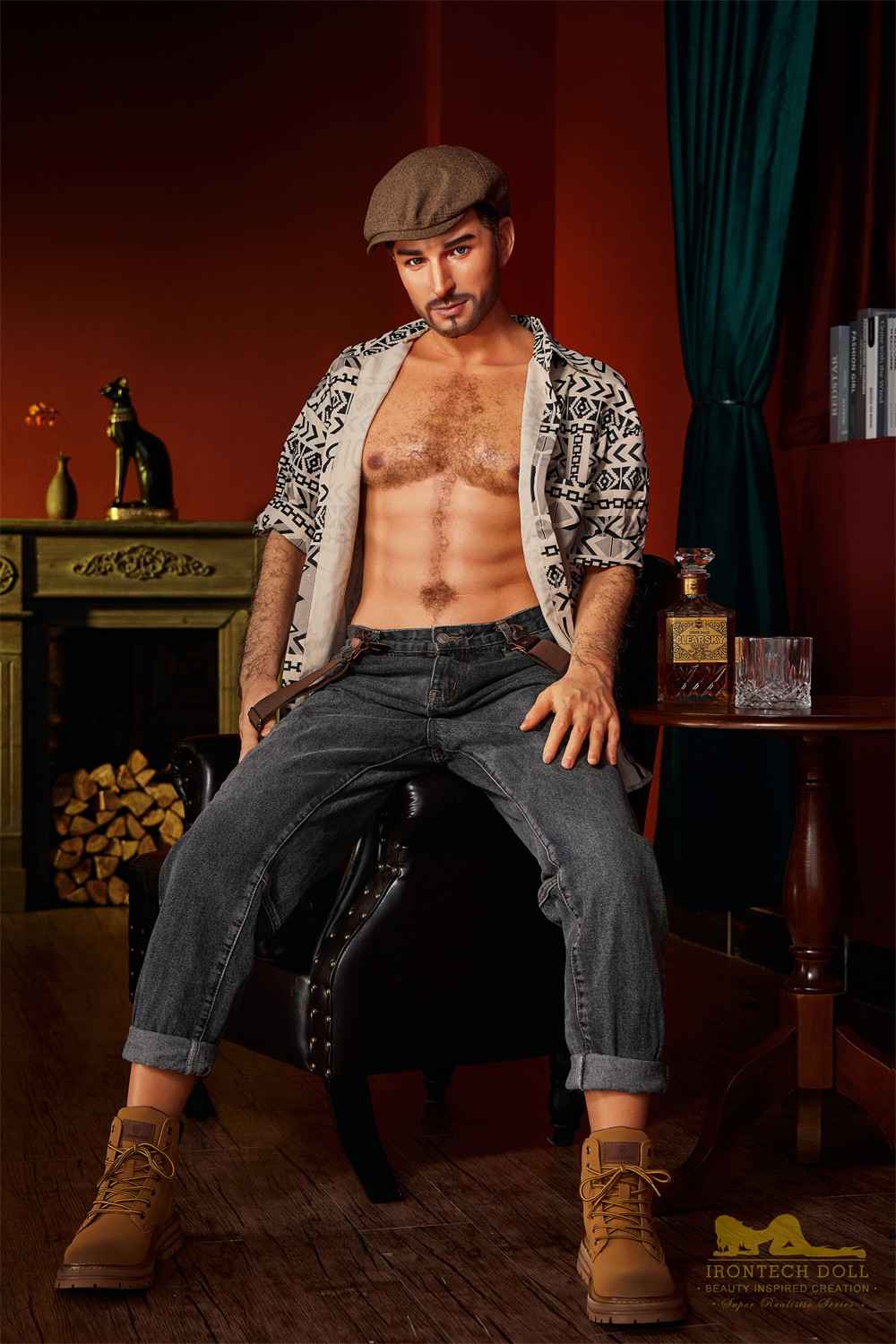 170cm (5ft5') Sophisticated Gentleman with Muscular Build Male Sex Doll - George