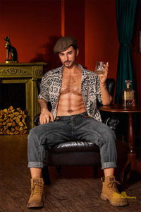 170cm (5ft5') Sophisticated Gentleman with Muscular Build Male Sex Doll - George
