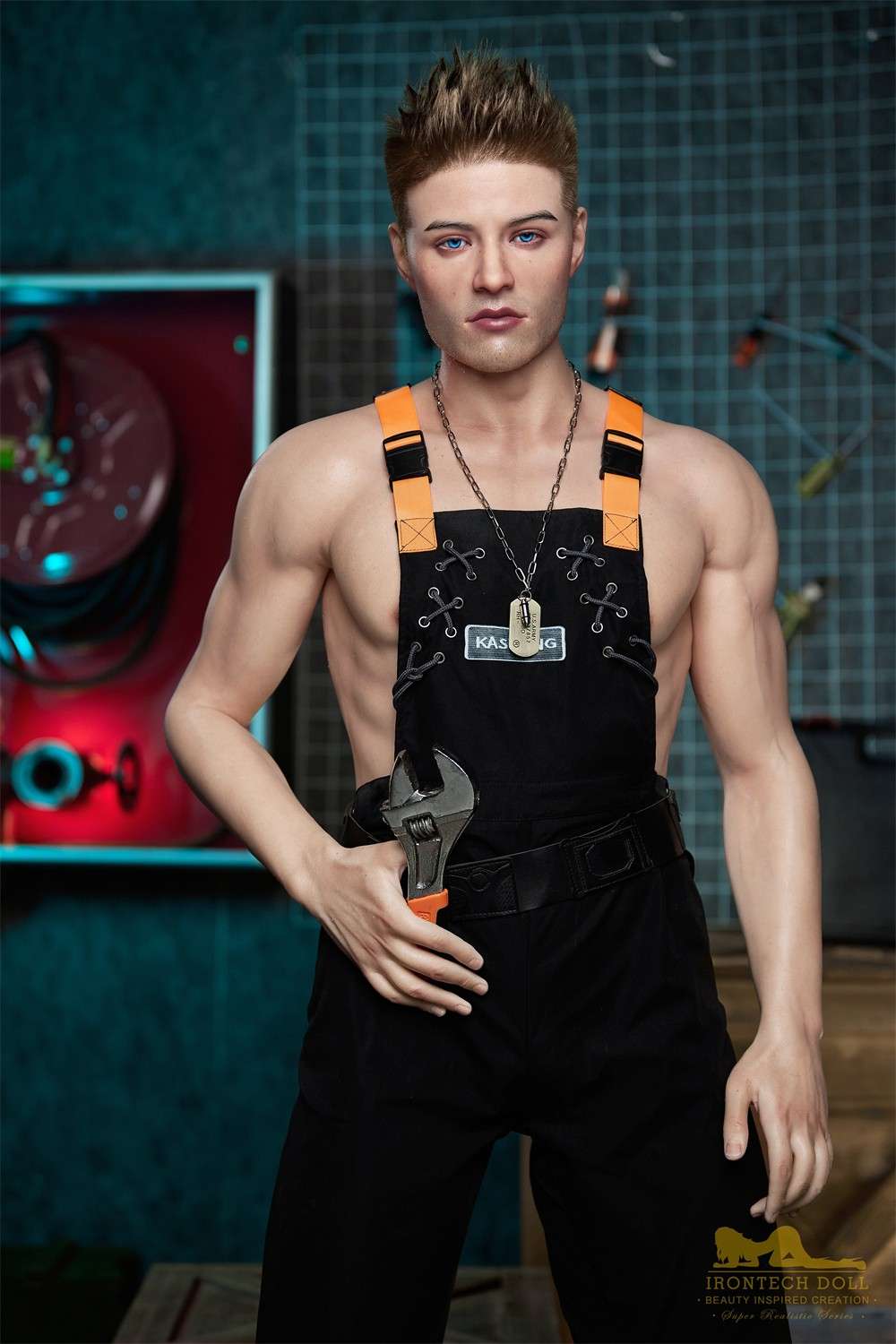 176cm (5ft7') Young Strong Silicone Male Sex Doll - Jack