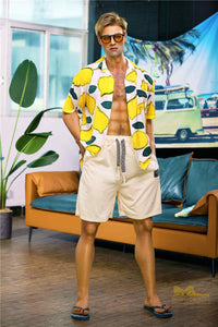 176cm (5ft7') American Beach Boy Silicone Male Sex Doll - Jack