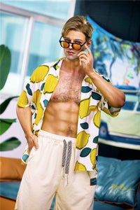 176cm (5ft7') American Beach Boy Silicone Male Sex Doll - Jack