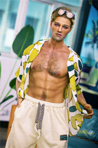 176cm (5ft7') American Beach Boy Silicone Male Sex Doll - Jack