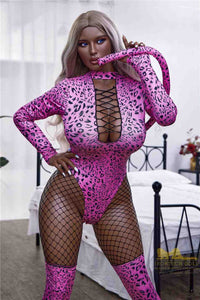 160cm (5ft2') Ebony Queen Silicone Sex Doll - Hedy