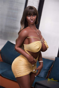 160cm (5ft2') Ebony Temptation Love Doll Fantasy - Pearl