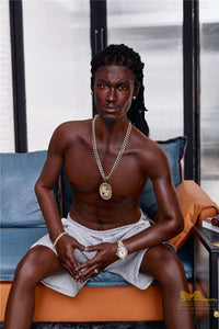 170cm (5ft5') Black Male Sex Doll - Realistic Silicone Fantasy - Bill