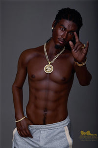 170cm (5ft5') Black Male Sex Doll - Realistic Silicone Fantasy - Bill