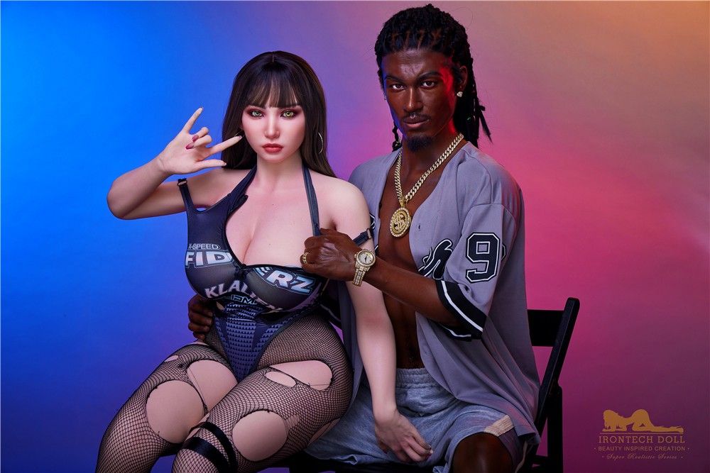170cm (5ft5') Black Male Sex Doll - Realistic Silicone Fantasy - Bill