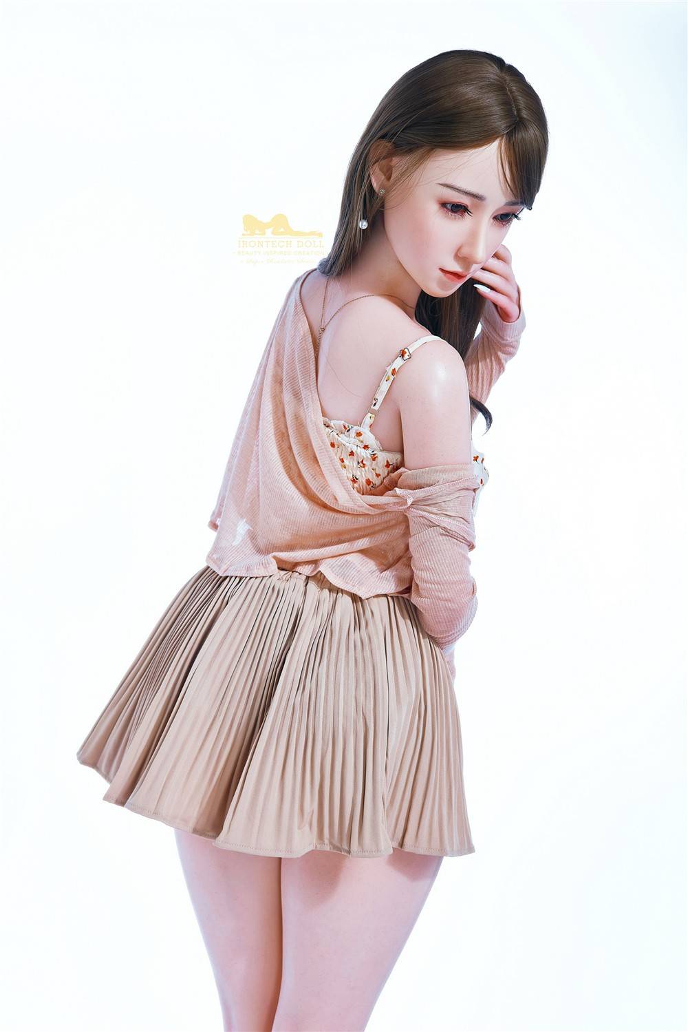 153cm (5ft) Petite Beauty with Big Curves Silicone Sex Doll - Candy