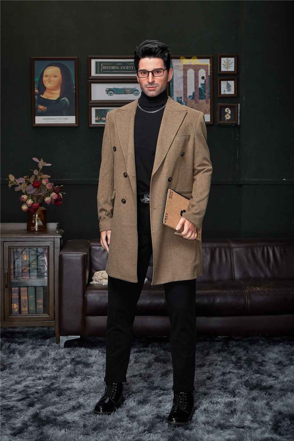 176cm (5ft7') Elegant and Interesting Silicone Male Sex Doll - George