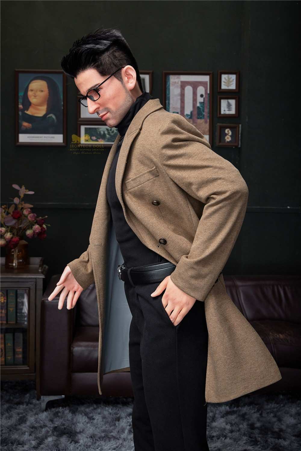 176cm (5ft7') Elegant and Interesting Silicone Male Sex Doll - George