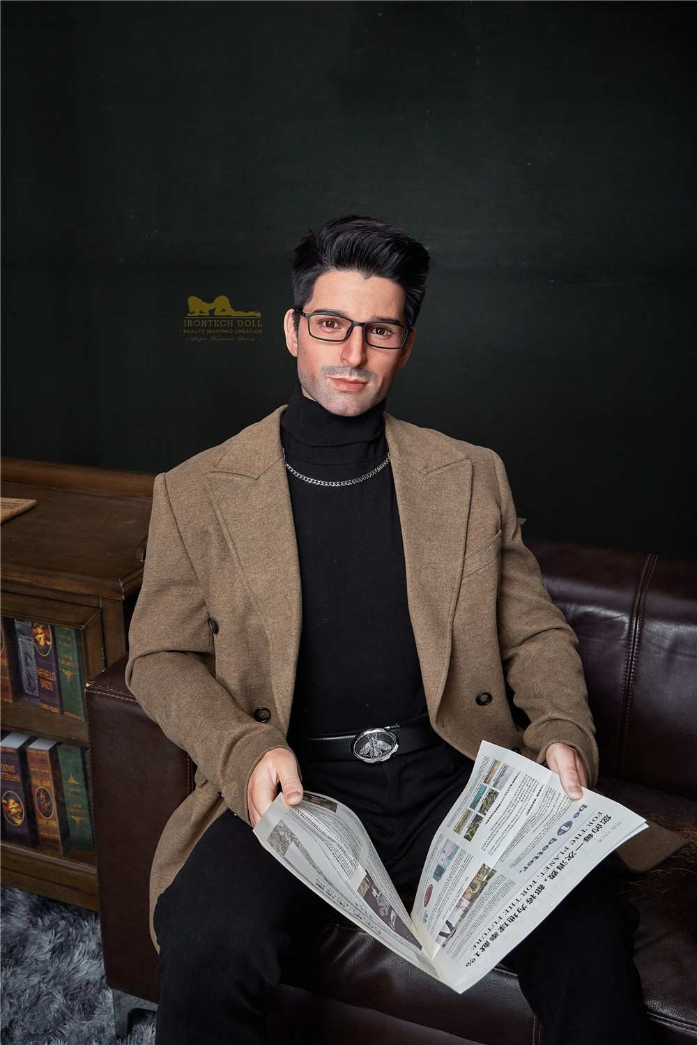 176cm (5ft7') Elegant and Interesting Silicone Male Sex Doll - George